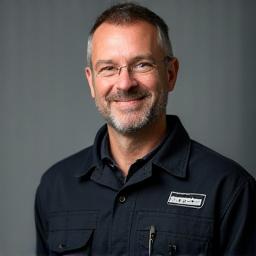 Porträt von Lukas Fischer, einem erfahrenen Mechaniker und Motorenexperten bei Vireo Craft